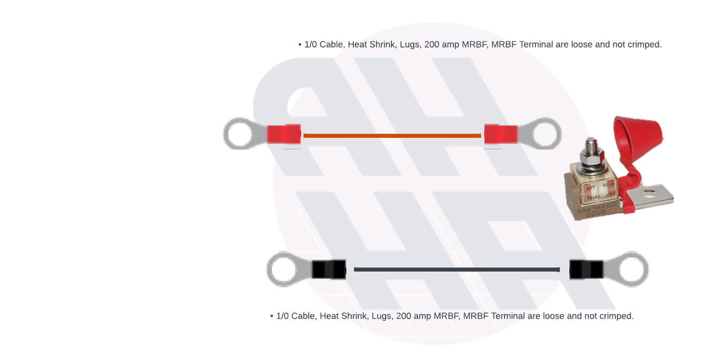 Battery Cable Kit with MRBF